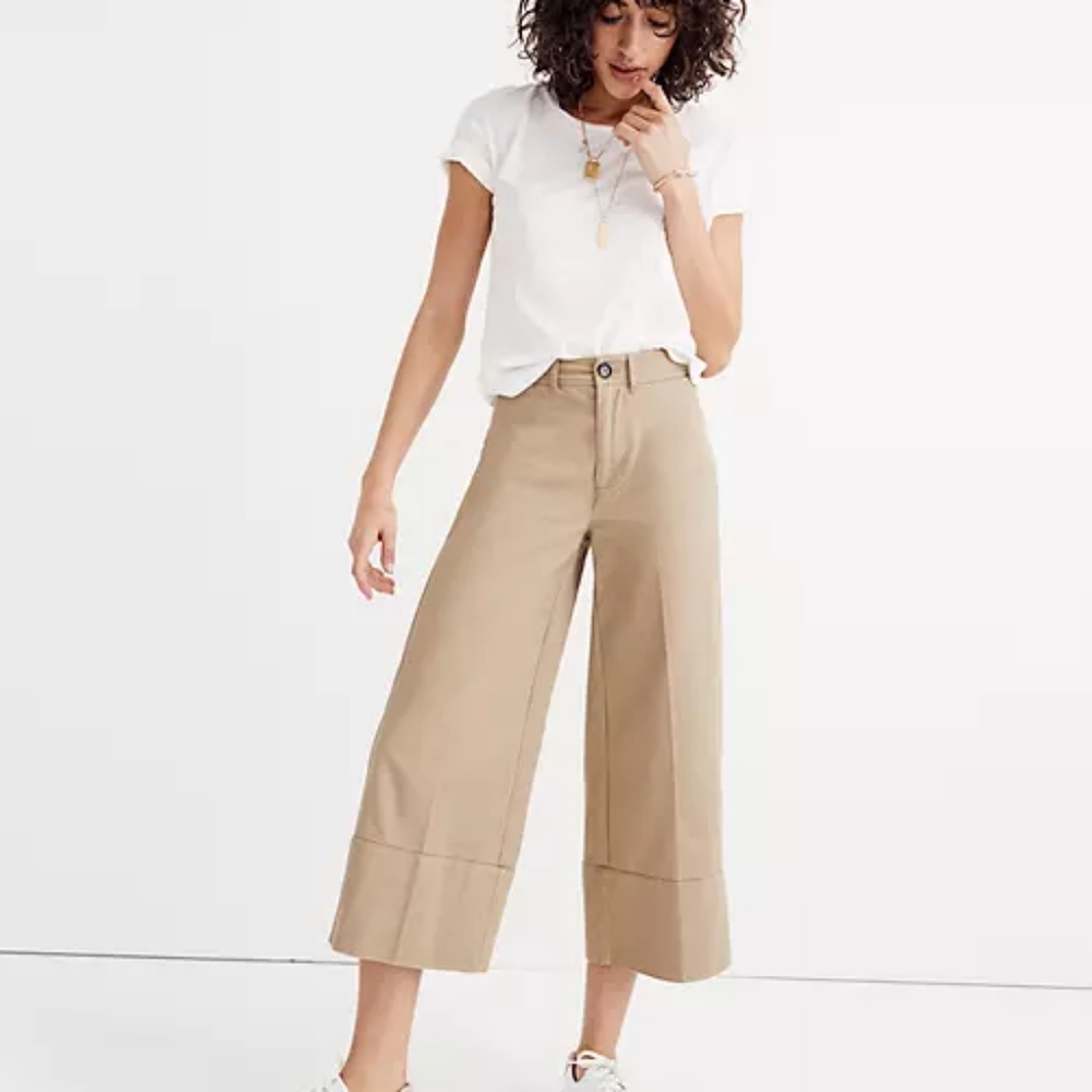 Madewell wide leg pants